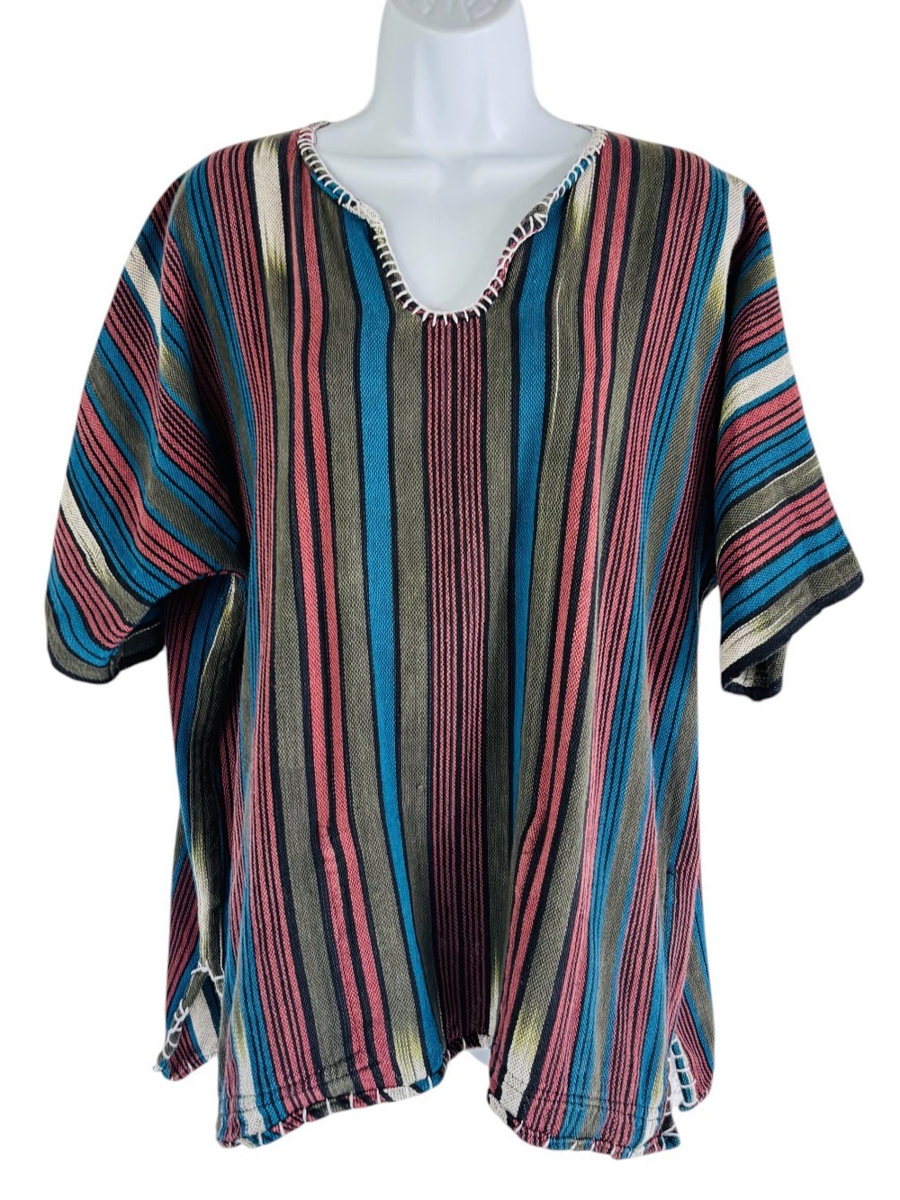 Vintage Ghana Tunic Smock Batakari, Ladies XL, Men’s Small-Medium